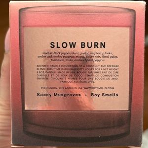 Kacey Musgraves Slow Burn X Boy Smells Candle